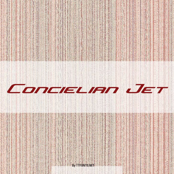 Concielian Jet example